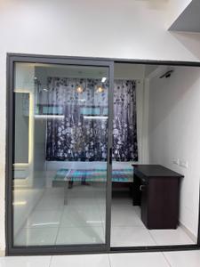 Bedroom Image of 1000 Sq.ft 2.5 BHK Apartment / Flat for rent in Malabar County III, Vaishno Devi Circle Ahmedabad for Rs. 35000