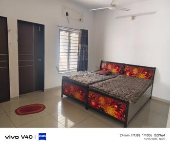 Bedroom Image of 1800 Sq.ft 3 BHK Villa for rent in Fortune Matrix Homes, Kalali Vadodara for Rs. 22000