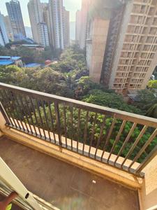 Balcony Image of 550 Sq.ft 1 BHK Apartment / Flat for rent in Raunak Residency, Thane West Thane for Rs. 26000