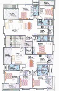 Image of 1736 Sq.ft 3 BHK Apartment / Flat for sale in Parvati Darshan, Pune for Rs. 22500000