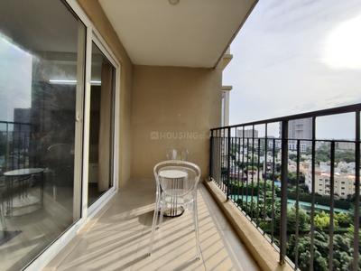 Balcony Image of 1877 Sq.ft 3.5 BHK Apartment / Flat for rent in Bhartiya Nikoo Homes Phase 2, Thanisandra Bengaluru for Rs. 85009