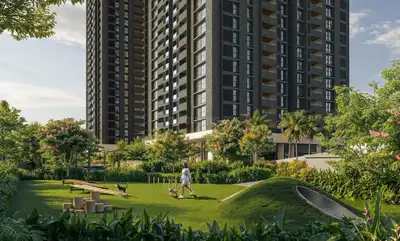 Image of 1871 Sq.ft 3 BHK Apartment / Flat for sale in MERU &amp; MEADOW, JP Nagar, Bengaluru for Rs. 25611200