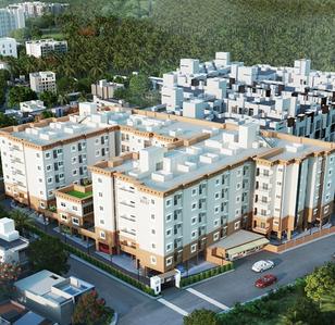 Image of 1149 Sq.ft 2 BHK Apartment / Flat for sale in Alamo XS Real Turin, Ganapathy, Coimbatore for Rs. 11200000