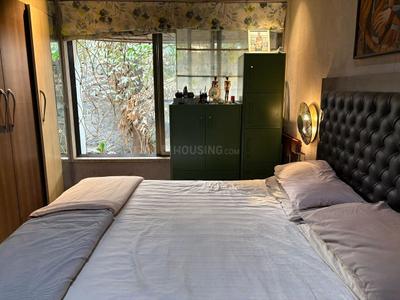 Bedroom Image of 650 Sq.ft 1.5 BHK Apartment / Flat for rent in Bandra West Mumbai for Rs. 135000