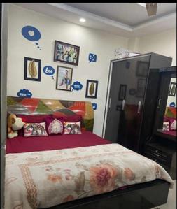 Bedroom Image of 1000 Sq.ft 2 BHK Builder Floor for rent in Indirapuram Ghaziabad for Rs. 26000