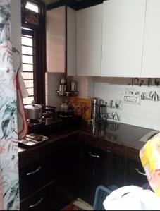 Kitchen Image of 500 Sq.ft 2 BHK Builder Floor for sale in Bindapur New Delhi for Rs. 2200000