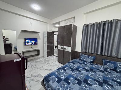 Bedroom Image of 380 Sq.ft 1 RK Apartment / Flat for rent in L I G Colony Indore for Rs. 13599