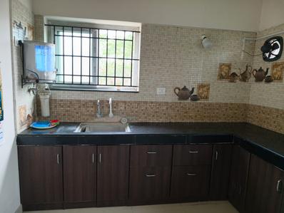 Kitchen Image of 1049 Sq.ft 2 BHK Apartment / Flat for sale in Neel Garden, Vadamadurai Coimbatore for Rs. 4900000
