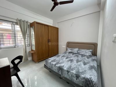 Bedroom Image of 1000 Sq.ft 2 BHK Builder Floor for rent in Munnekollal Bengaluru for Rs. 41000