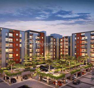 Image of 1009 Sq.ft 2 BHK Apartment / Flat for rent in Casagrand Tudor, Chinna Nolambur, Chennai for Rs. 35000