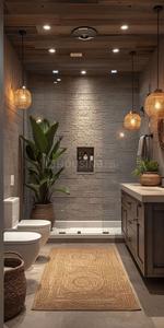 Bathroom Image of 3200 Sq.ft 3 BHK Apartment / Flat for rent in Man Developments Royal Premium, Vijay Nagar Indore for Rs. 30000