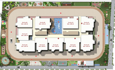 Image of 1630 Sq.ft 3 BHK Apartment / Flat for sale in Aryan 1 Celeste, Yelahanka, Bengaluru for Rs. 18800000