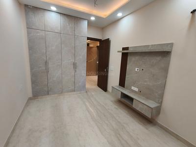 Bedroom Image of 1400 Sq.ft 3 BHK Builder Floor for rent in Paschim Vihar New Delhi for Rs. 55000