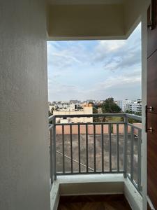 Balcony Image of 350 Sq.ft 1 RK Builder Floor for rent in Kadubeesanahalli Bengaluru for Rs. 19000