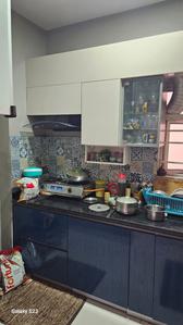 Kitchen Image of 823 Sq.ft 2 BHK Apartment / Flat for rent in Eternis, Madhyamgram Kolkata for Rs. 25000