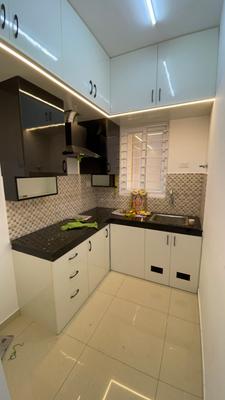 Kitchen Image of 776 Sq.ft 2 BHK Apartment / Flat for rent in Urbanrise Revolution One, Padur Chennai for Rs. 25000