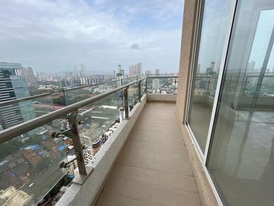Balcony Image of 2250 Sq.ft 3 BHK Apartment / Flat for rent in Indiabulls Sky Forest, Parel Mumbai for Rs. 280000