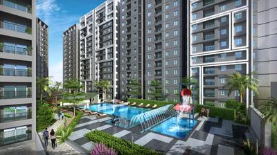 Image of 1656 Sq.ft 3 BHK Apartment / Flat for rent in Casagrand Athens, Mogappair East, Chennai for Rs. 45000