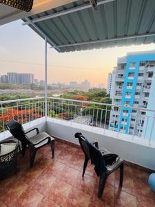 Balcony Image of 800 Sq.ft 2 BHK Apartment / Flat for rent in Kumar Primavera B6, Wadgaon Sheri Pune for Rs. 40000