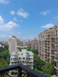 Balcony Image of 850 Sq.ft 2 BHK Apartment / Flat for rent in Nyati Elan, Wagholi Pune for Rs. 22000