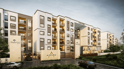 Image of 1283 Sq.ft 3 BHK Apartment / Flat for sale in Tulive Azpire, Tambaram, Chennai for Rs. 9084000