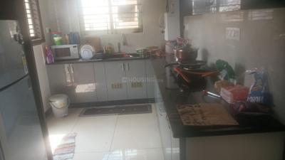 Kitchen Image of 1200 Sq.ft 2 BHK Builder Floor for rent in Ejipura Bengaluru for Rs. 67500