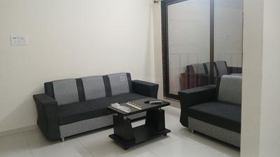 Living Room Image of 780 Sq.ft 1 BHK Apartment / Flat for rent in Vinayak Prestige Riona, Palanpur Surat for Rs. 20500