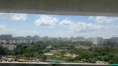 Balcony Image of 1200 Sq.ft 3 BHK Apartment / Flat for rent in Goel Ganga Altus, Kharadi Pune for Rs. 42500