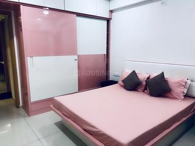 Bedroom Image of 1100 Sq.ft 2 BHK Apartment / Flat for rent in Adani Aangan, Shantigram Ahmedabad for Rs. 28500