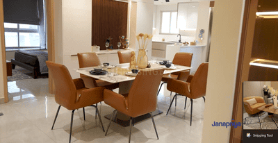 Image of 1350 Sq.ft 3 BHK Apartment / Flat for sale in Janapriya Nile Valley, Madeenaguda, Hyderabad for Rs. 12000000