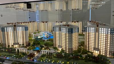 Image of 1051 Sq.ft 2 BHK Apartment / Flat for sale in Sushant Golf City, Lucknow for Rs. 11288000