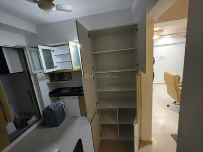 Bedroom Image of 526 Sq.ft 1.5 BHK Apartment / Flat for rent in DSS Mahavir Kalpavruksha, Kasarvadavali Thane for Rs. 30000