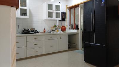 Kitchen Image of 1510 Sq.ft 3 BHK Apartment / Flat for sale in Savvy Swaraaj Pragati Ph 2B, Gota Ahmedabad for Rs. 8900000