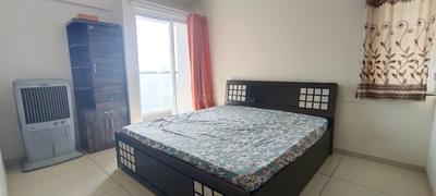 Bedroom Image of 985 Sq.ft 2 BHK Apartment / Flat for rent in Vilas Yashwin Orizzonte, Chokhi Dhani Pune for Rs. 37000
