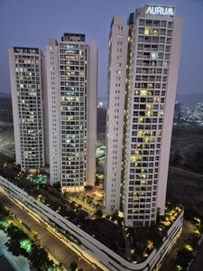 Image of 625 Sq.ft 1 BHK Apartment / Flat for sale in Aurum Q Residences, Ghansoli, Navi Mumbai for Rs. 12300000