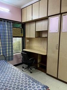 Bedroom Image of 850 Sq.ft 2 BHK Apartment / Flat for rent in Paras Thakur Complex, Kandivali East Mumbai for Rs. 58000