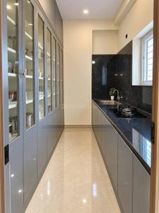 Kitchen Image of 865 Sq.ft 1 BHK Apartment / Flat for rent in Gachibowli Hyderabad for Rs. 27500