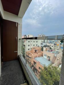 Balcony Image of 710 Sq.ft 1 BHK Apartment / Flat for rent in BTM Layout Bengaluru for Rs. 25499