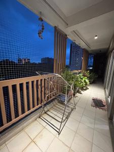 Balcony Image of 2130 Sq.ft 3 BHK Apartment / Flat for rent in New Alkapuri Vadodara for Rs. 50000