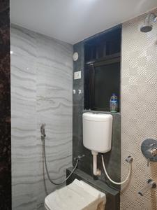 Common Bathroom Image of 520 Sq.ft 1 BHK Apartment / Flat for rent in Vihang Valley, Kasarvadavali Thane for Rs. 18000
