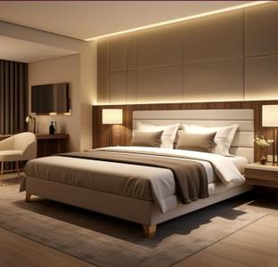 Bedroom Image of 582 Sq.ft 1 BHK Apartment / Flat for sale in Pillars Nirvana, Pushpak Nagar Navi Mumbai for Rs. 6900000