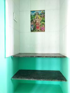 Kitchen Image of 600 Sq.ft 1 BHK Apartment / Flat for rent in Sriramapura Mysore for Rs. 6000