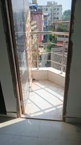 Balcony Image of 800 Sq.ft 2 BHK Apartment / Flat for sale in Saha Para Kolkata for Rs. 3300000