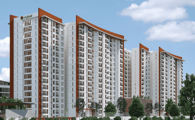 Image of 1863 Sq.ft 3 BHK Apartment / Flat for sale in Vajram Vivera, Yelahanka, Bengaluru for Rs. 24000000