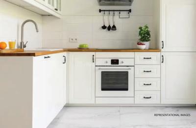 Kitchen Image of 719 Sq.ft 2 BHK Apartment / Flat for sale in Silicon Pride, Chembur Mumbai for Rs. 14800000