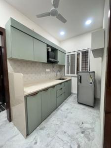 Kitchen Image of 180 Sq.ft 1 BHK Builder Floor for rent in Mahalakshmi Nagar Indore for Rs. 17000