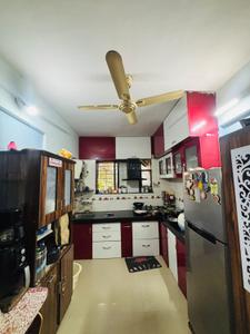 Kitchen Image of 650 Sq.ft 1 BHK Apartment / Flat for rent in Agarwal Sanskruti Darshan, Kasarwadi Pune for Rs. 20000
