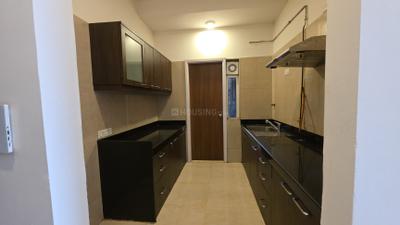 Kitchen Image of 1000 Sq.ft 2 BHK Apartment / Flat for sale in L And T Crescent Bay, Parel Mumbai for Rs. 38000000