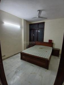 Bedroom Image of 650 Sq.ft 1 BHK Builder Floor for rent in Arya Chittaranjan Park, Chittaranjan Park New Delhi for Rs. 32000