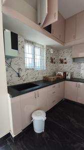 Kitchen Image of 900 Sq.ft 2 BHK Builder Floor for rent in Mahadevapura Bengaluru for Rs. 37000